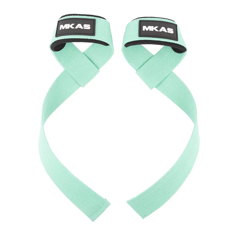 Weight Lifting Wrist Straps Fitness Bodybuilding Training Gym Lifting Straps with Non Slip Flex Gel Grip