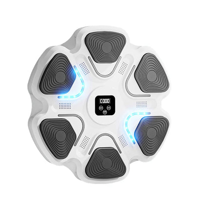 Smart Bluetooth Music Boxing Machine Wall Boxing Target LED Lighted USB Charging Sandbag Boxing Training Target Boxing Equipment